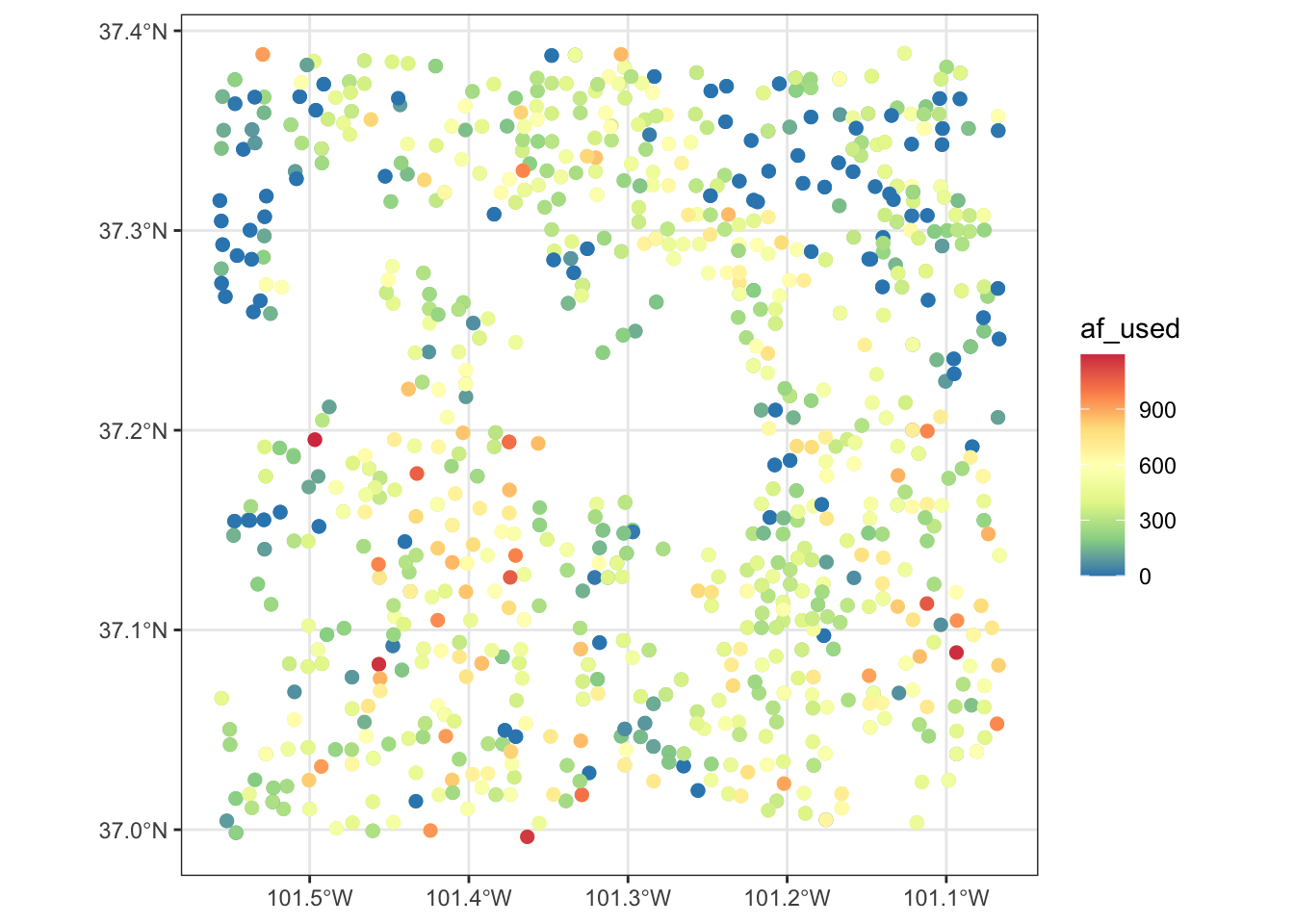 r - How to change polygon colors to white when plotting a